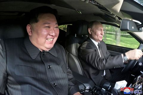 Kim Jong-un und Vladimir Putin