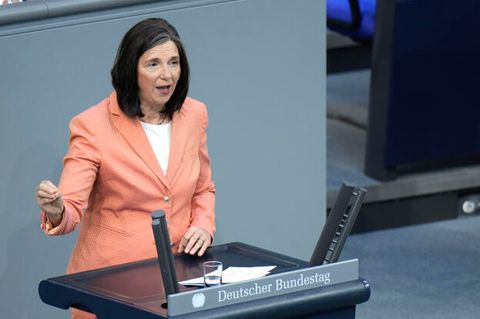 Göring-Eckardt im Bundestag