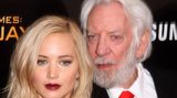 Jennifer Lawrence und Donald Sutherland