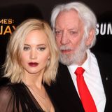Jennifer Lawrence und Donald Sutherland