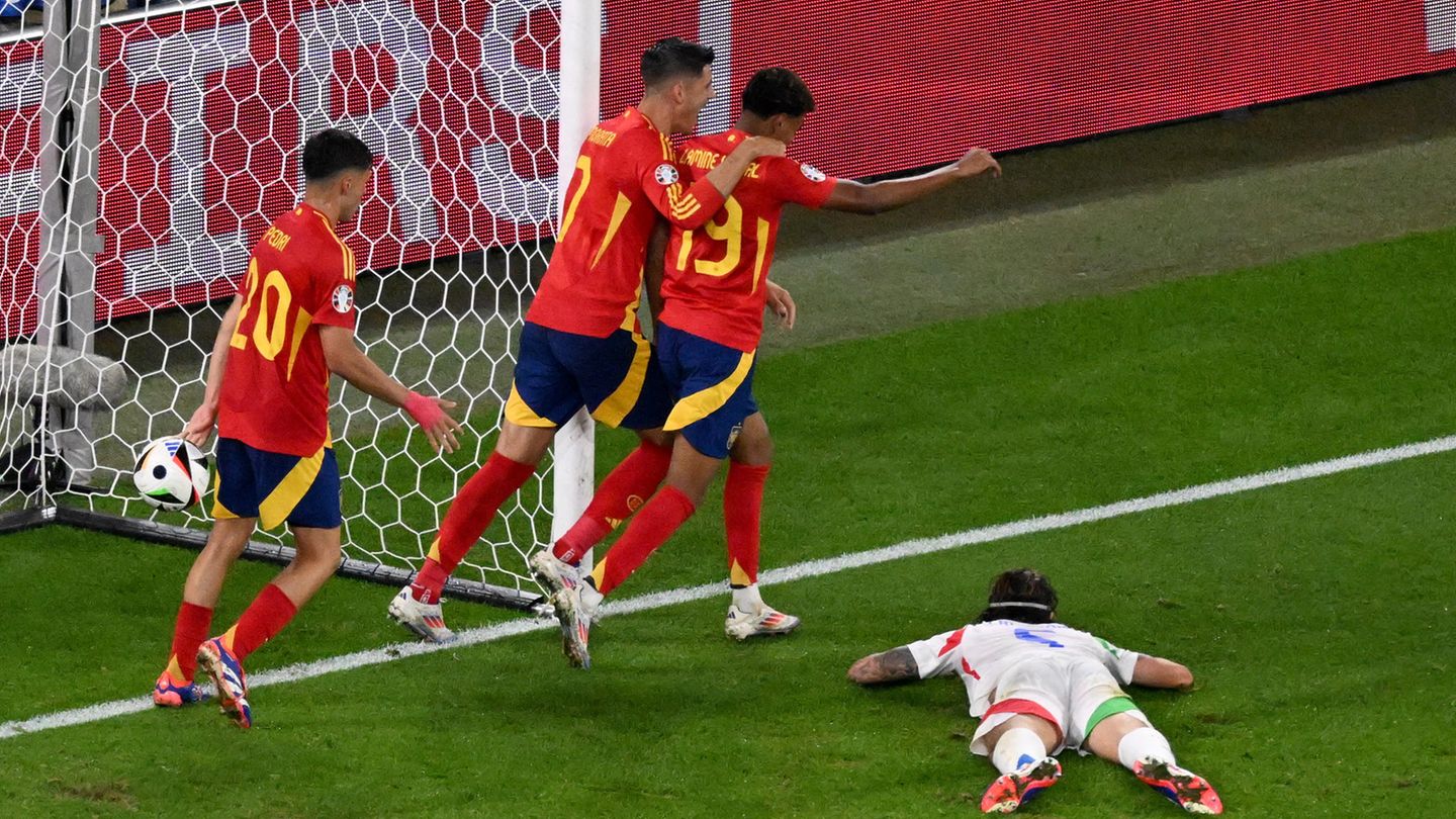 EM 2024: La Furia Roja spaziert ins Achtelfinale – die Highlights von Spanien gegen Italien im Video