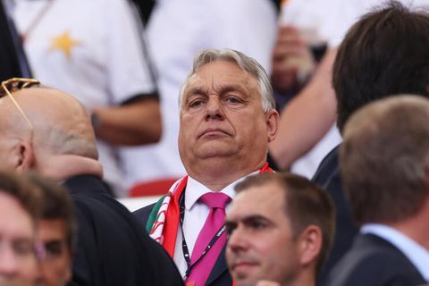 Viktor Orban am Mittwoch beim Gruppenspiel gegen die DFB-Elf in Stuttgart