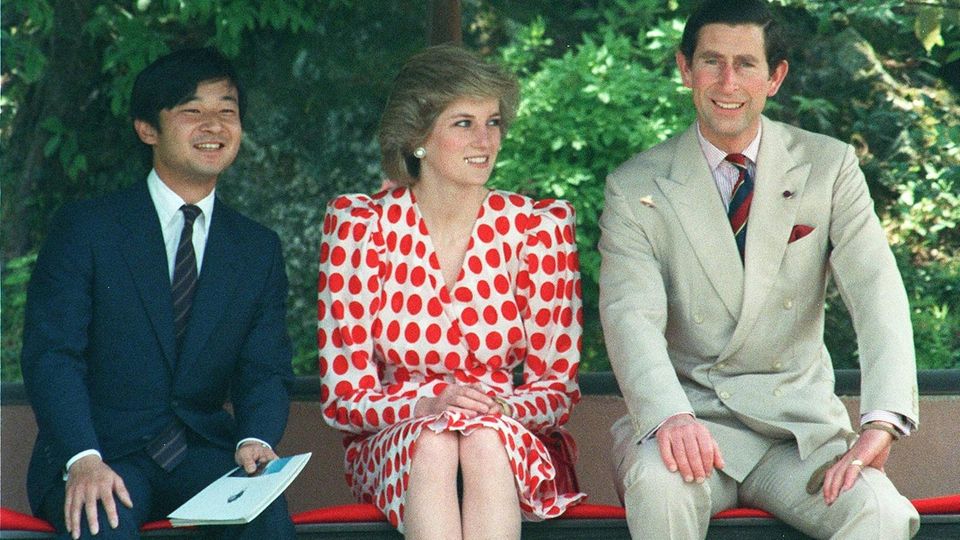 Naruhito, Diana und Charles Naruhito, Diana und Charles