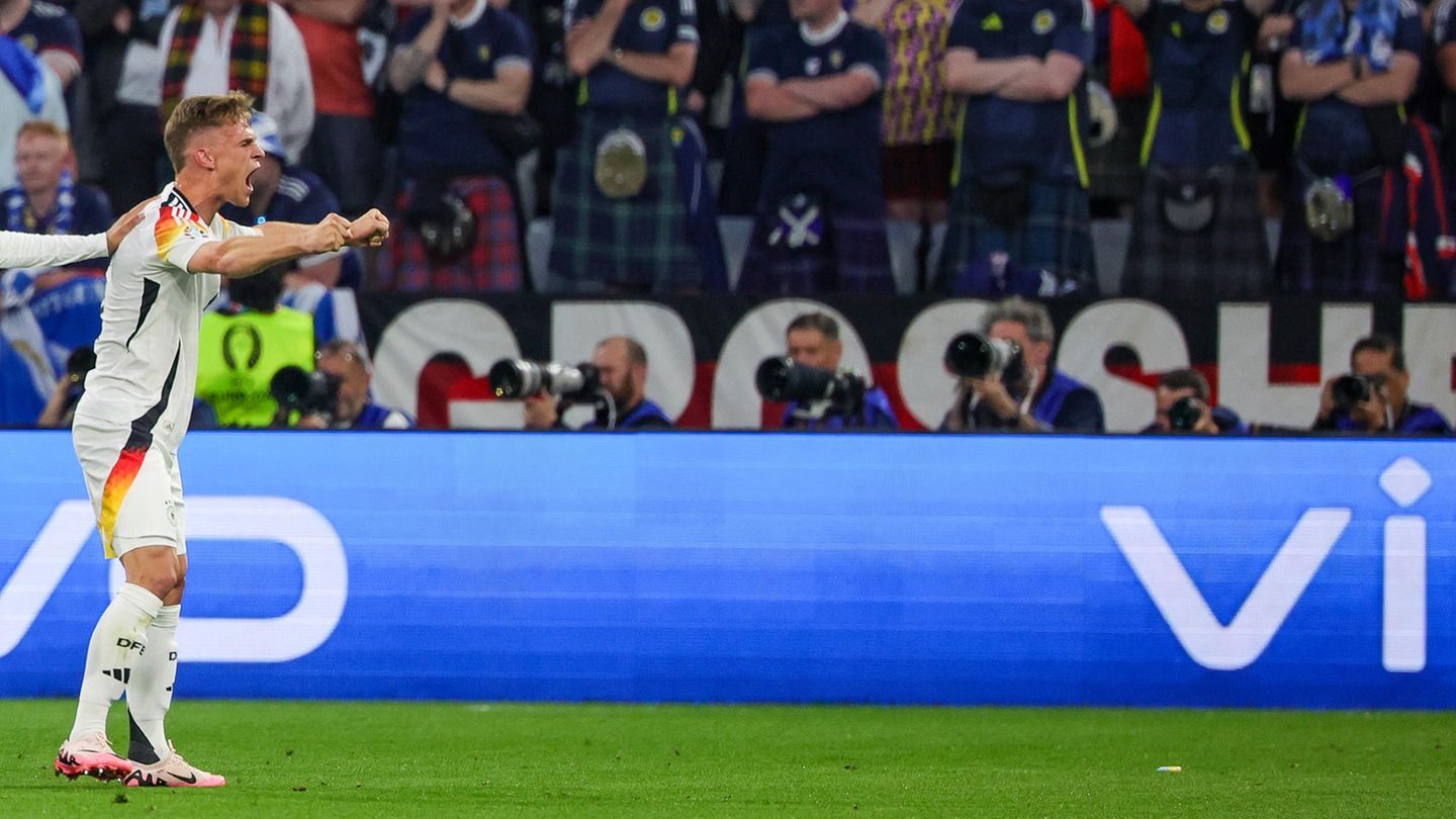 Joshua Kimmich stand mit seiner Leistung in der ersten Hälfte stellvertretend für die ganze Elf: Sie war schwach. Sein pomadiges Zweikampfverhalten half tatkräftig mit, das Schweizer Tor zu ermöglichen. Wehrte sich einmal, als er sich nach einem Ballverlust den Ball mit Infight-Qualitäten zurückholte. Ließ sich zum Ende wenigstens nicht hängen