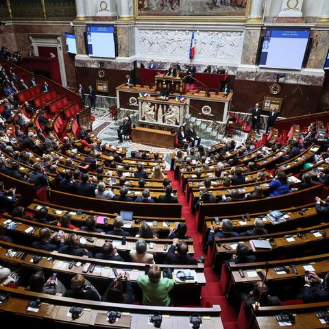 Das Parlament in Frankreich