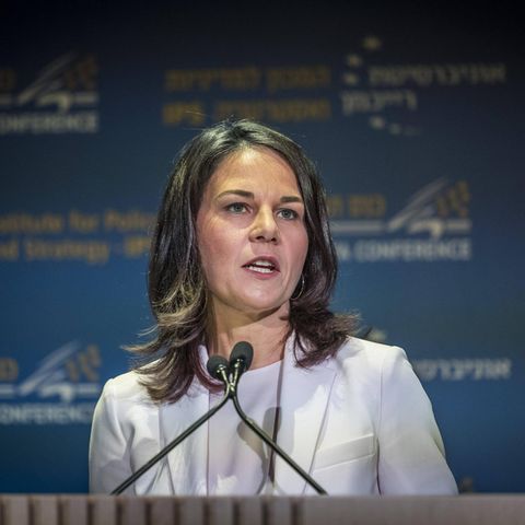Außenministerin Annalena Baerbock in Israel