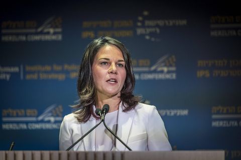 Außenministerin Annalena Baerbock in Israel