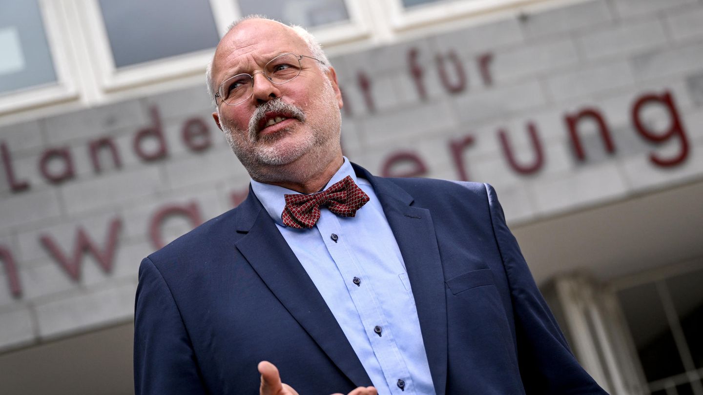 Engelhard Mazanke, Direktor des Berliner Landesamts für Einwanderung (LEA)