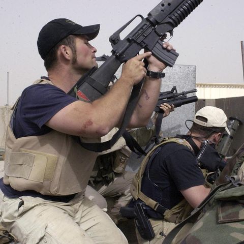 Blackwater-Kämpfer im Irak.