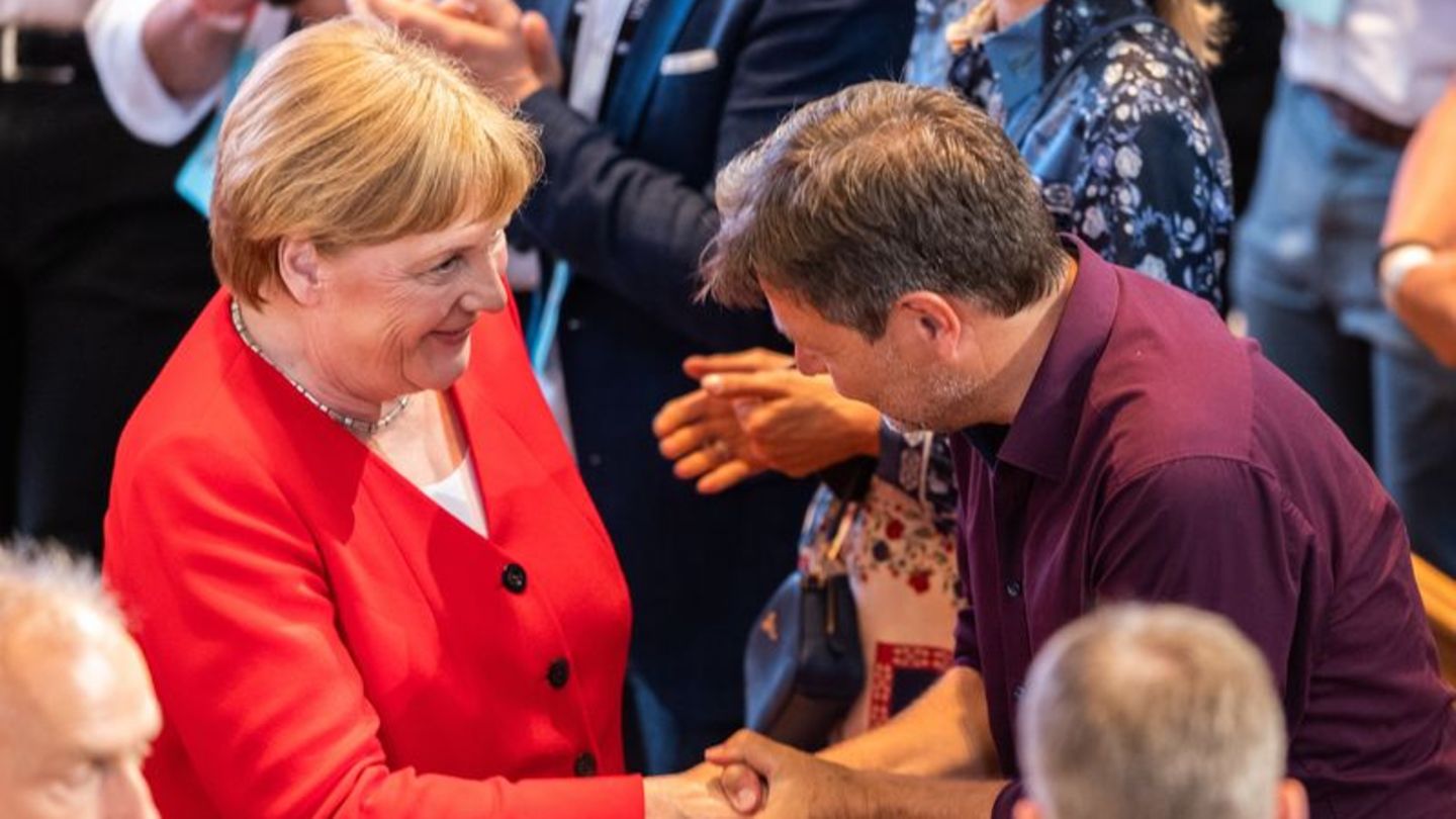 Zum 70. Geburtstag: Habeck lobt Ex-Kanzlerin Merkel für ihre 