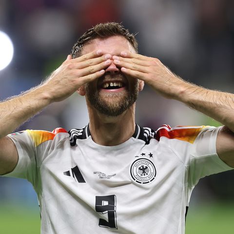 Niclas Füllkrug feiert sein Tor bei der EM