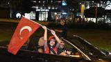 Türkei-Fans feiern in Essen