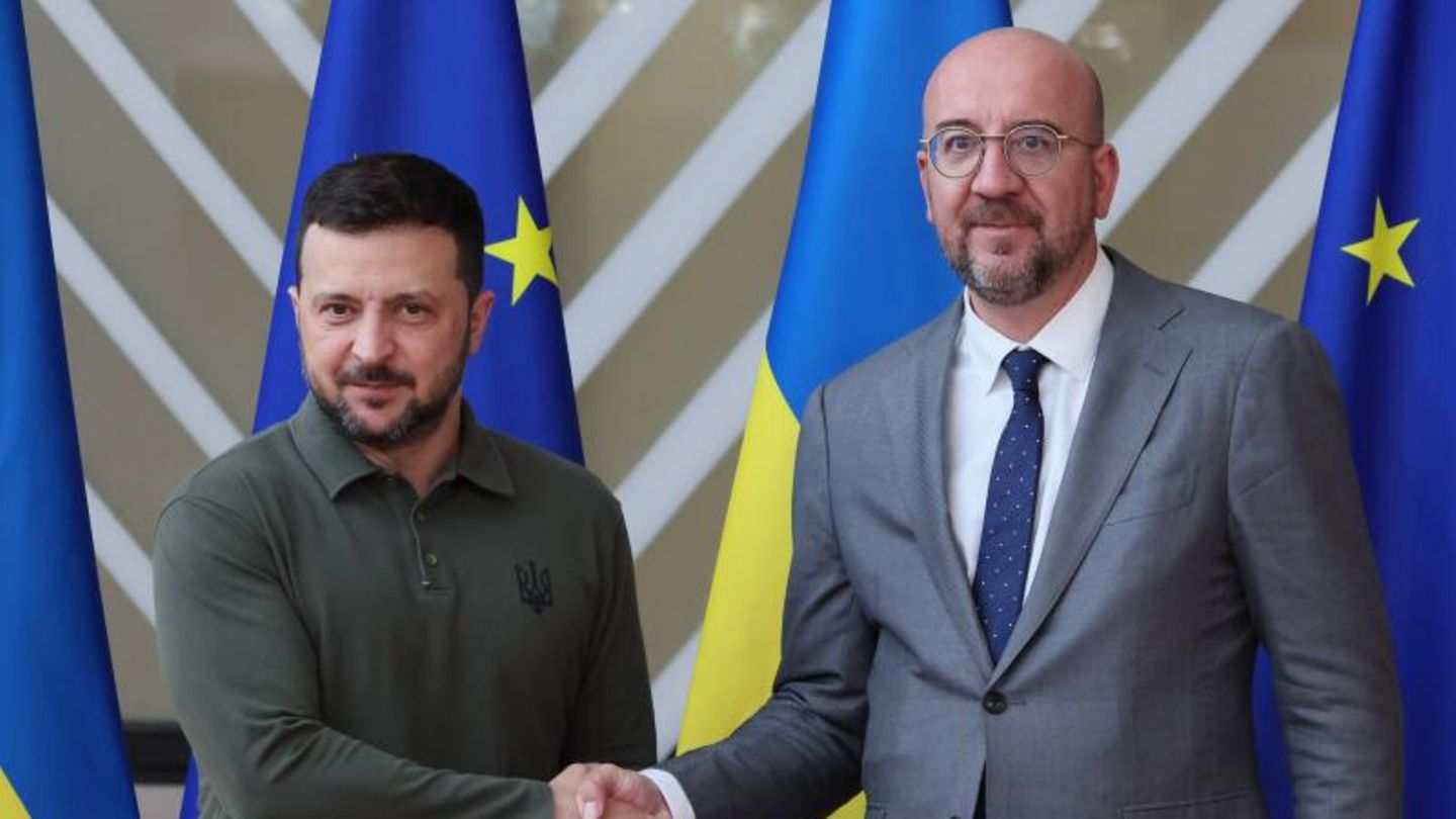 EU summit: Ukraine signs security agreement | STERN.de