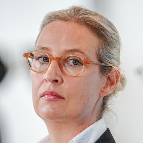 Die AfD-Vorsitzenden Alice Weidel und Tino Chrupalla Anfang Juni im Bundestag.