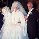 Céline Dion bei ihrer Hochzeit
