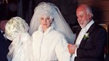 Céline Dion bei ihrer Hochzeit