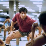 John Travolta in "Perfect", 1985