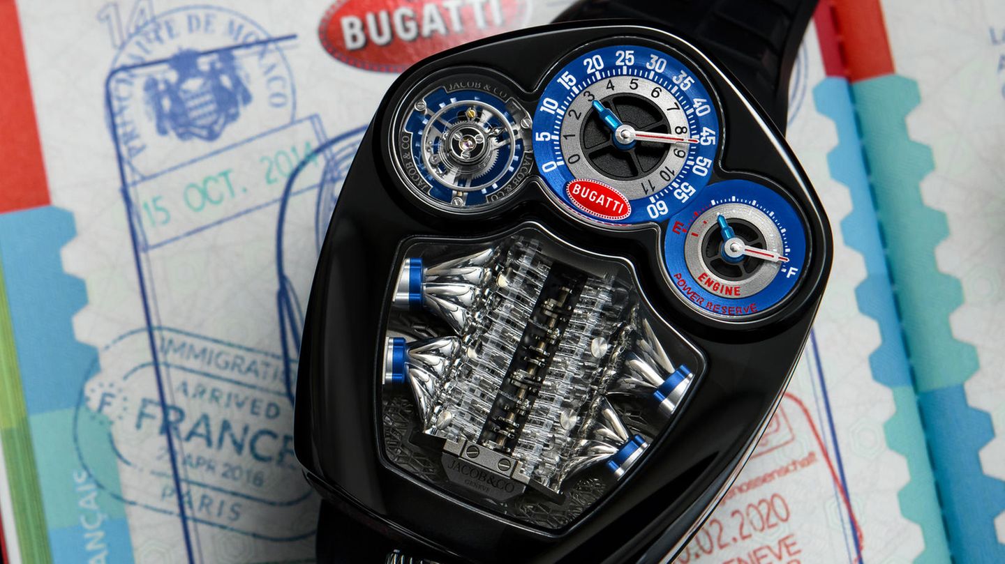 Jacob & Co Bugatti Tourbillon Uhr