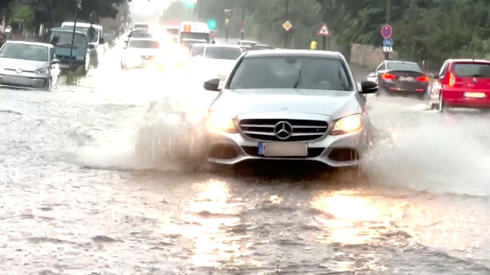 Unwetter fegen über Deutschland