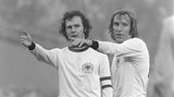 Franz Beckenbauer und Günter Netzer, 1974