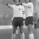 Franz Beckenbauer und Günter Netzer, 1974
