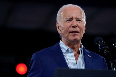 Joe Biden in Anzug