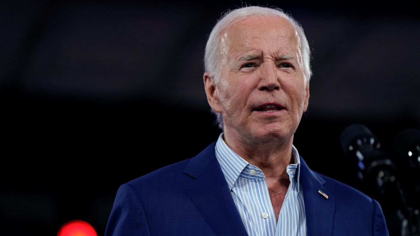 Joe Biden in Anzug
