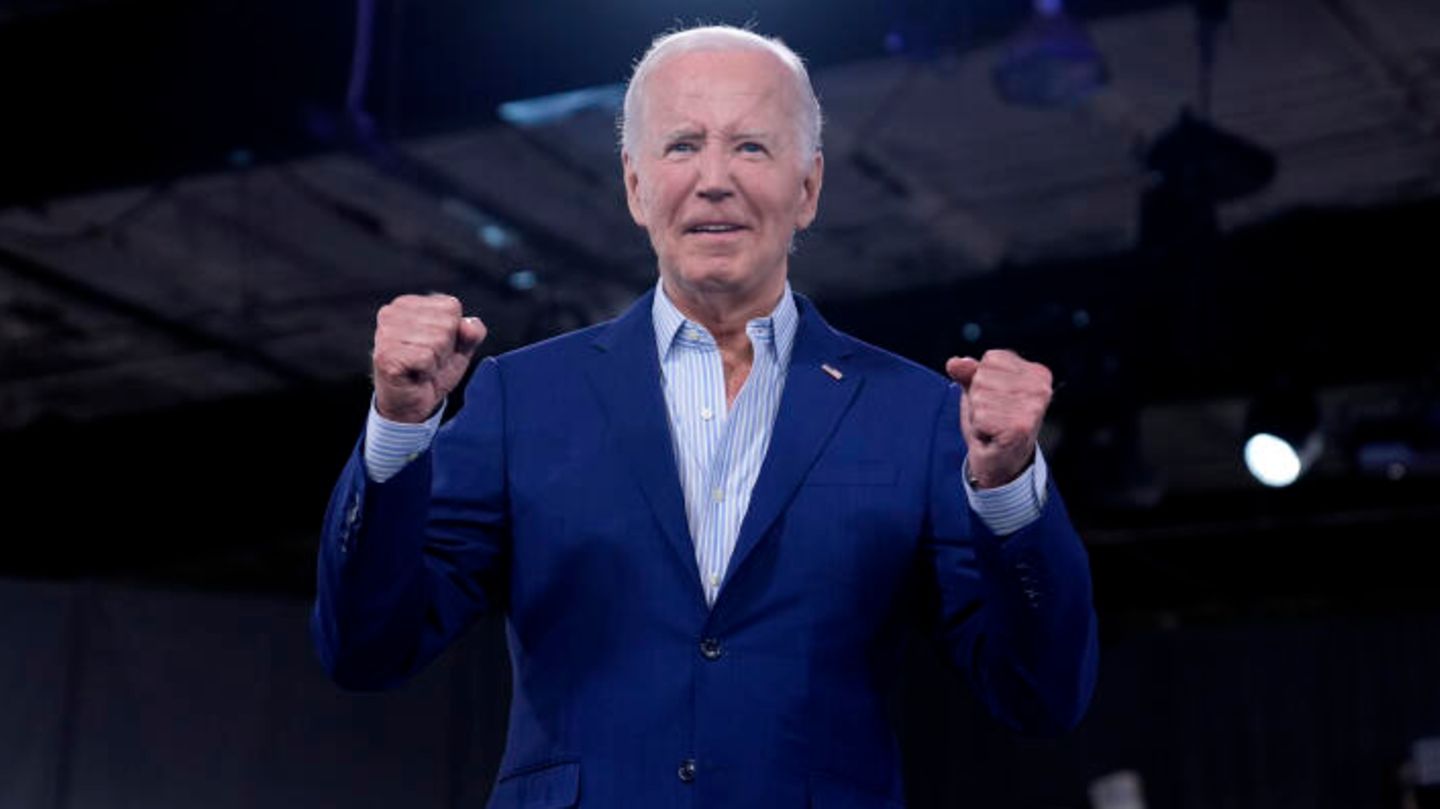 Joe Biden gibt sich kämpferisch. Auf das schwache TV-Duell folgte ein starker Wahlkampfauftritt in North Carolina.