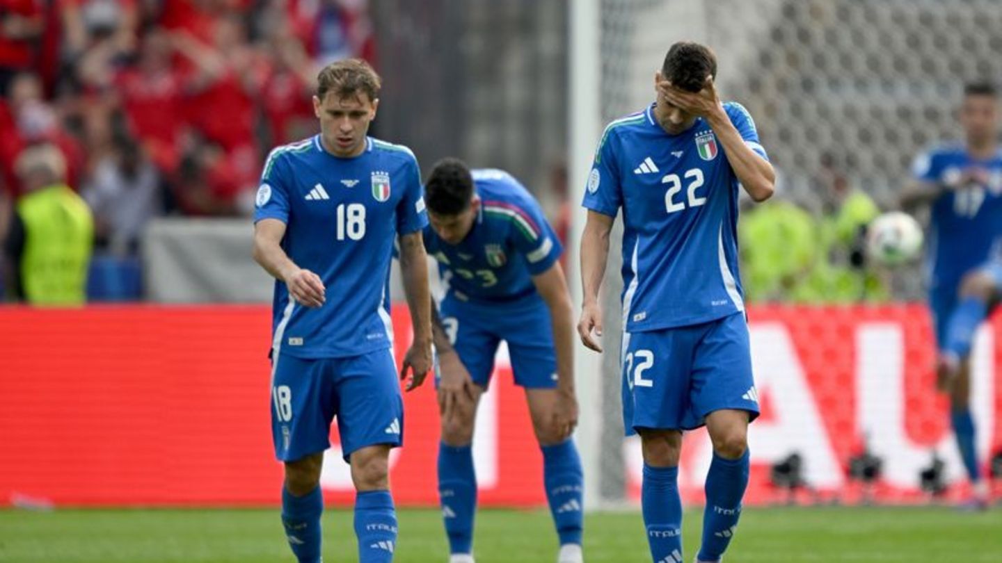 Fußball-EM: Titelverteidiger Italien erlebt ein Debakel – Aus gegen die Schweiz