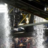 Regen im Westfalenstadion