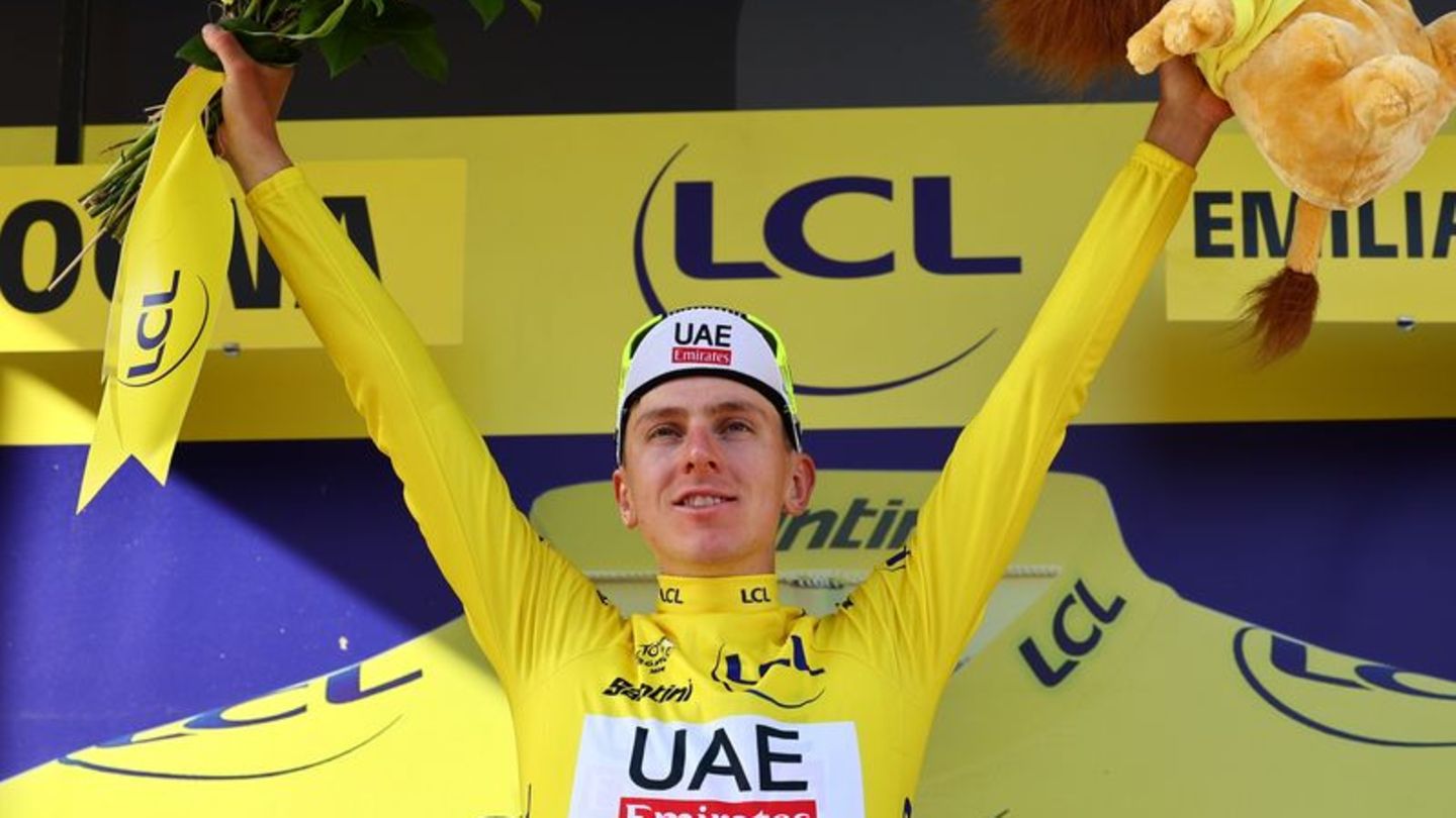Tour de France: Pogacar über Gelbes Trikot überrascht: 