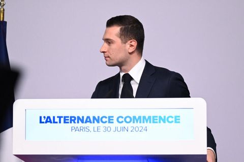 Jordan Bardella, Chef des rechtspopulistischen Rassemblement National in Frankreich