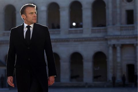 Muss Frankreich regierungsfähig halten: Präsident Emmanuel Macron