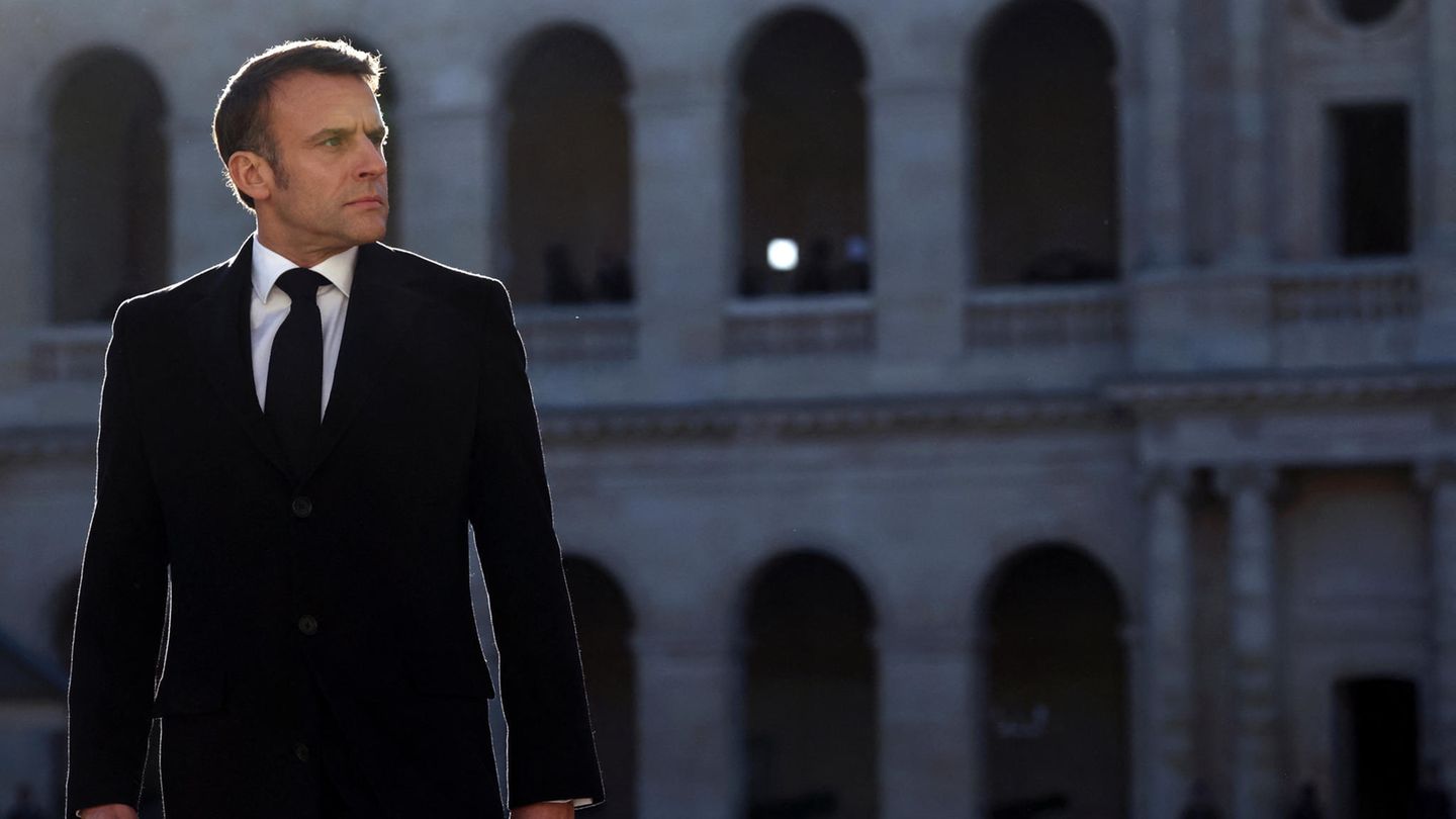 Emmanuel Macron Muss Frankreich regierungsfähig halten: Präsident Emmanuel Macron