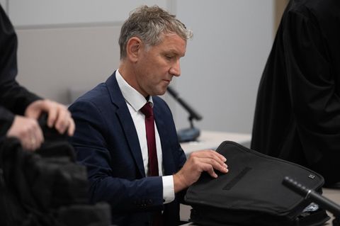 Björn Höcke im Gerichtssaal