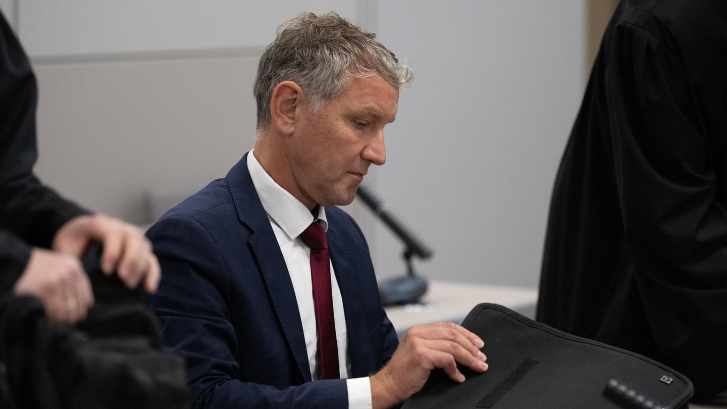 Björn Höcke fined for using banned Nazi slogans