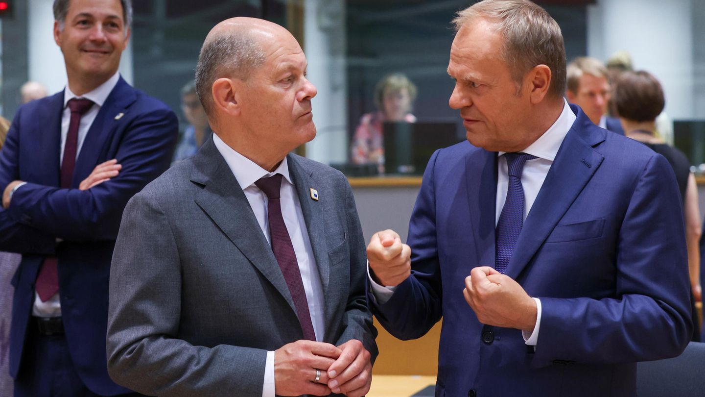Kanzler Scholz, Premier Tusk: Neue Freundschaft mit der Regierung in Warschau