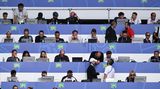 Pressetribüne im Dortmunder Signal Iduna Park