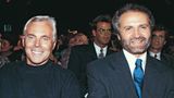 Giorgio Armani und Gianni Versace