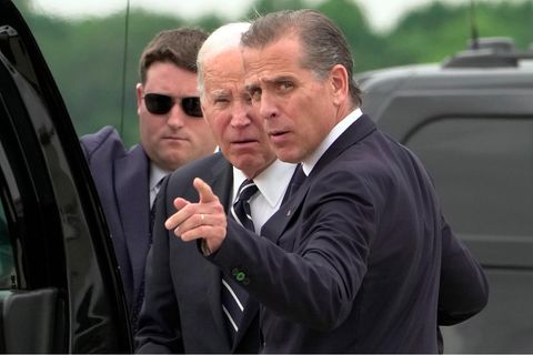 Joe Biden und sein Sohn Hunter: Der gefallene Sohn stützt den gestrauchelten Vater