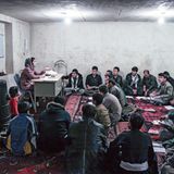 Kurdischer Unterricht in Dorfschule im Iran