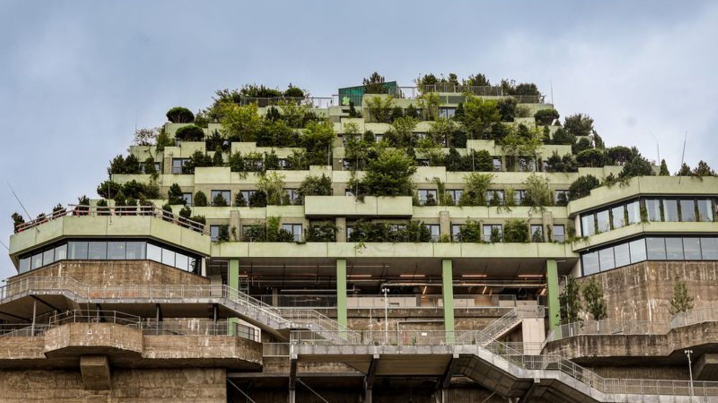 Architektur: Eröffnung des grünen Bunkers auf St. Pauli mit Gästen