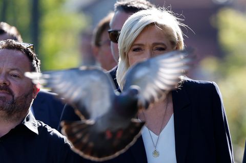 Die Partei von Marine Le Pen könnte bei den Parlamentswahlen in Frankreich die absolute Mehrheit erlangen