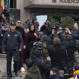 Gegen Ende seiner Zeit bei Real Madrid wurde Ronaldo (hier mit seiner Partnerin Georgina Rodriguez) wegen Steuerhinterziehung von der spanischen Justiz verurteilt. Er musste einen Millionenbetrag zahlen und bekam eine zweijährige Bewährungsstrafe aufgebrummt