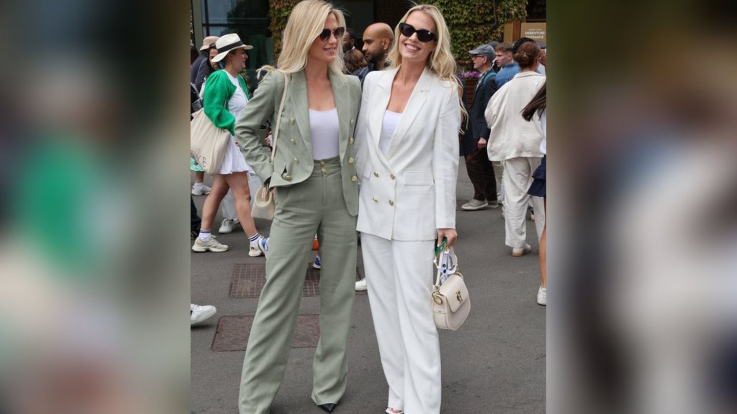 Lady Amelia und Lady Eliza Spencer: Dianas Nichten strahlen in Wimbledon