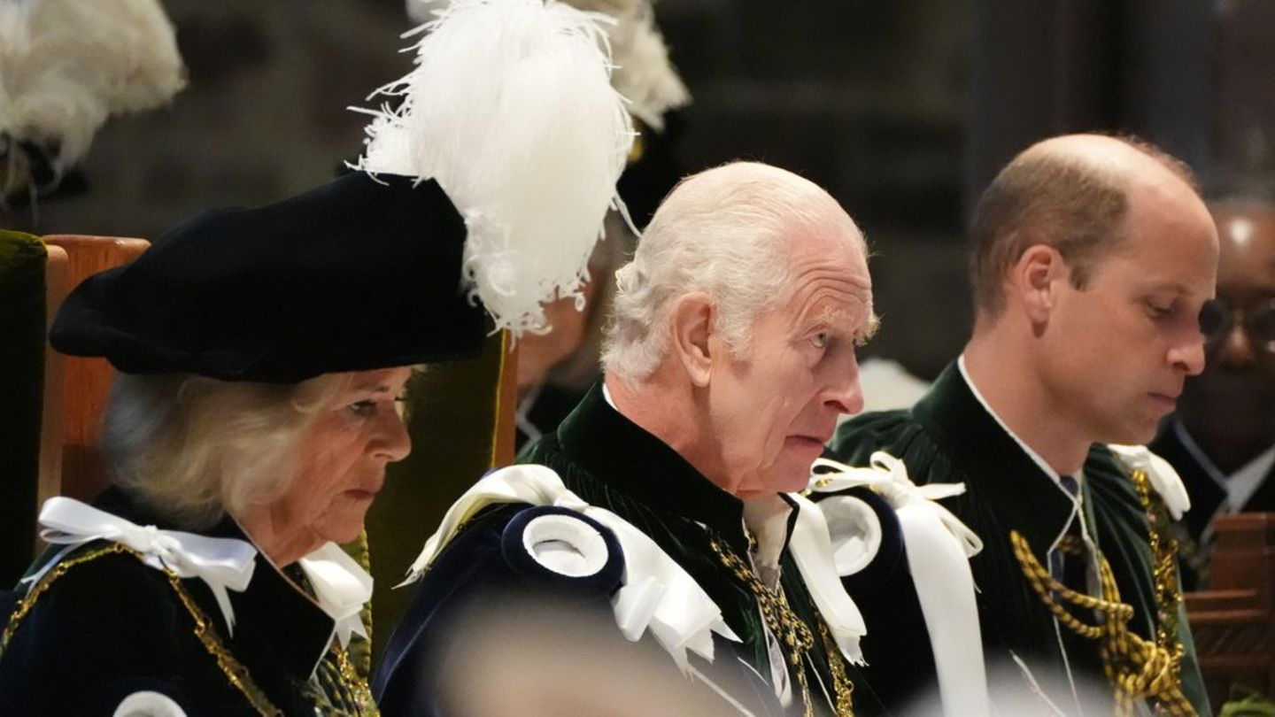König Charles: Camilla wurde in den Distelorden aufgenommen