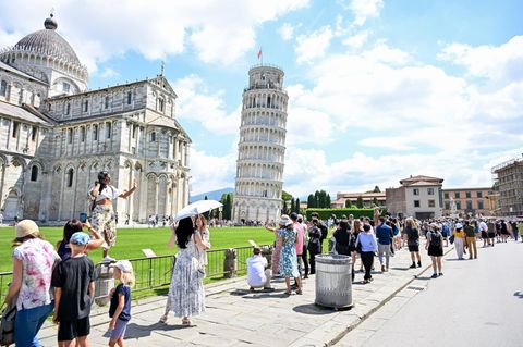 Der schiefe Turm von Pisa – dorthin ist eine Schulklasse aus Bremen gereist