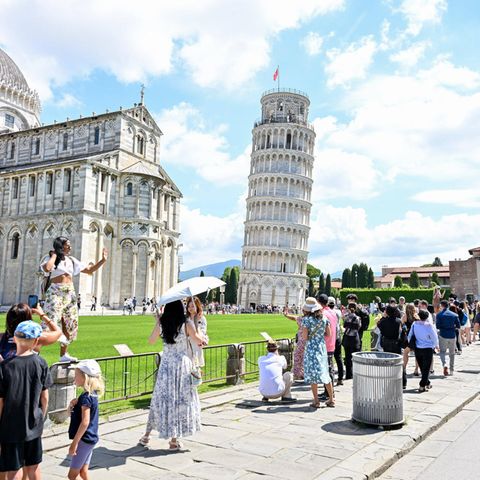 Der schiefe Turm von Pisa – dorthin ist eine Schulklasse aus Bremen gereist