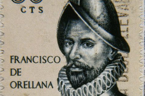 Stich von Francisco de Orellana
