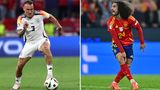 David Raum hat sich den Platz auf der linken Seite in der Viererkette von Maximilian Mittelstädt zurückerobert. Der Linksfuß spielt mit seiner Zweikampfstärke und Flankenläufen einen soliden Part. Marc Cucurella war bislang einer der auffälligsten Spieler der Spanier. Der Mann vom FC Chelsea ist schnell, dynamisch und ebenfalls   zweikampfstark. Dass er statt des Leverkuseners Grimaldo spielt, zeigt, wie hoch Nationaltrainer De La Fuentes ihn einschätzt.   Fazit: leichter Vorteil für Spanien